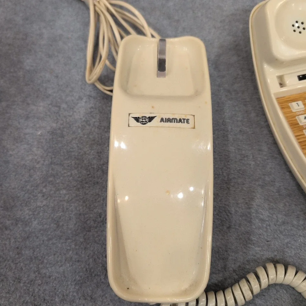 Vintage AIRMATE Beige Dial Push Button Telephone Retro Home Office Desk‎ Phone - Picture 4 of 6